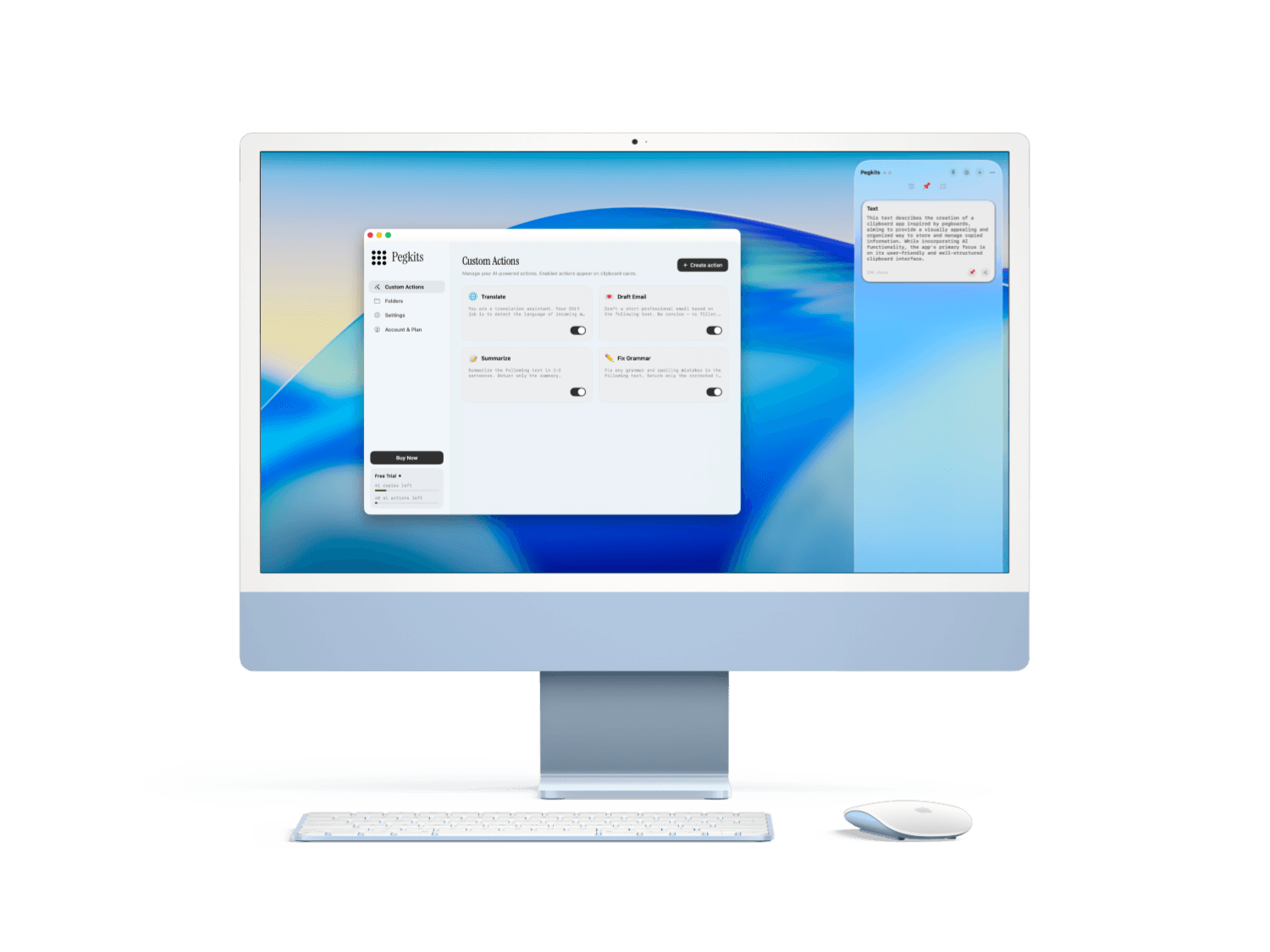 Pegkits running on iMac